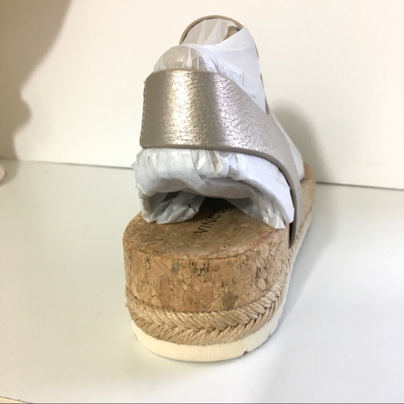 Vince Flint 2 Espadrille Cork Layered Sandal - Picture 9 of 15